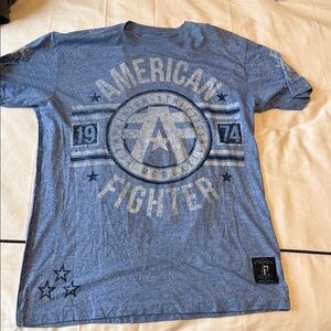 American Fighter Blue Graphic Tee